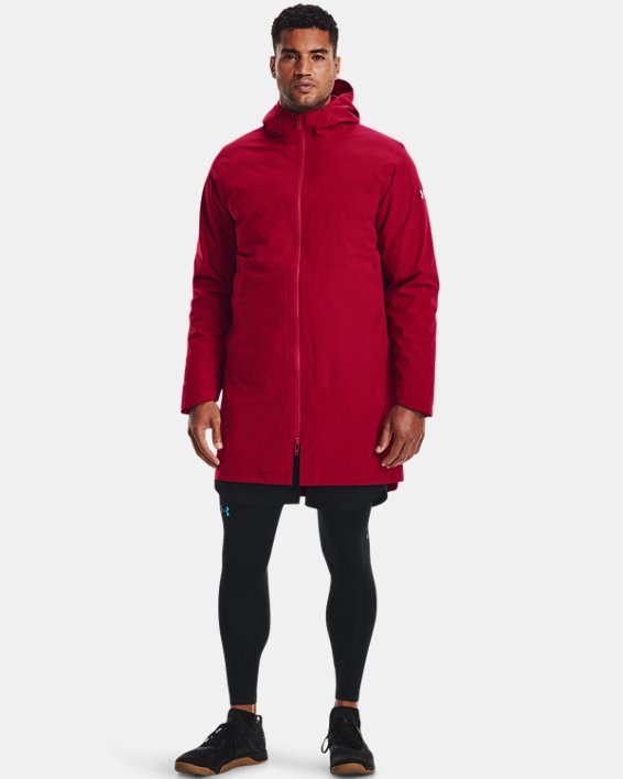 Men's UA Storm ColdGear® Infrared Down 3-in-1 Jacket, Red, pdpMainDesktop image number 2